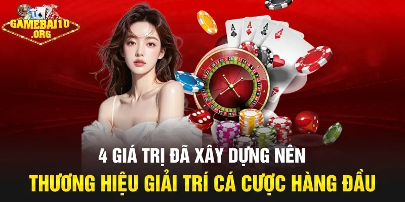 4 giá trị đã xây dựng nên Cổng game giải trí cá cược hàng đầu